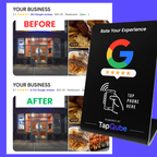 Tapqube Google Review Stand